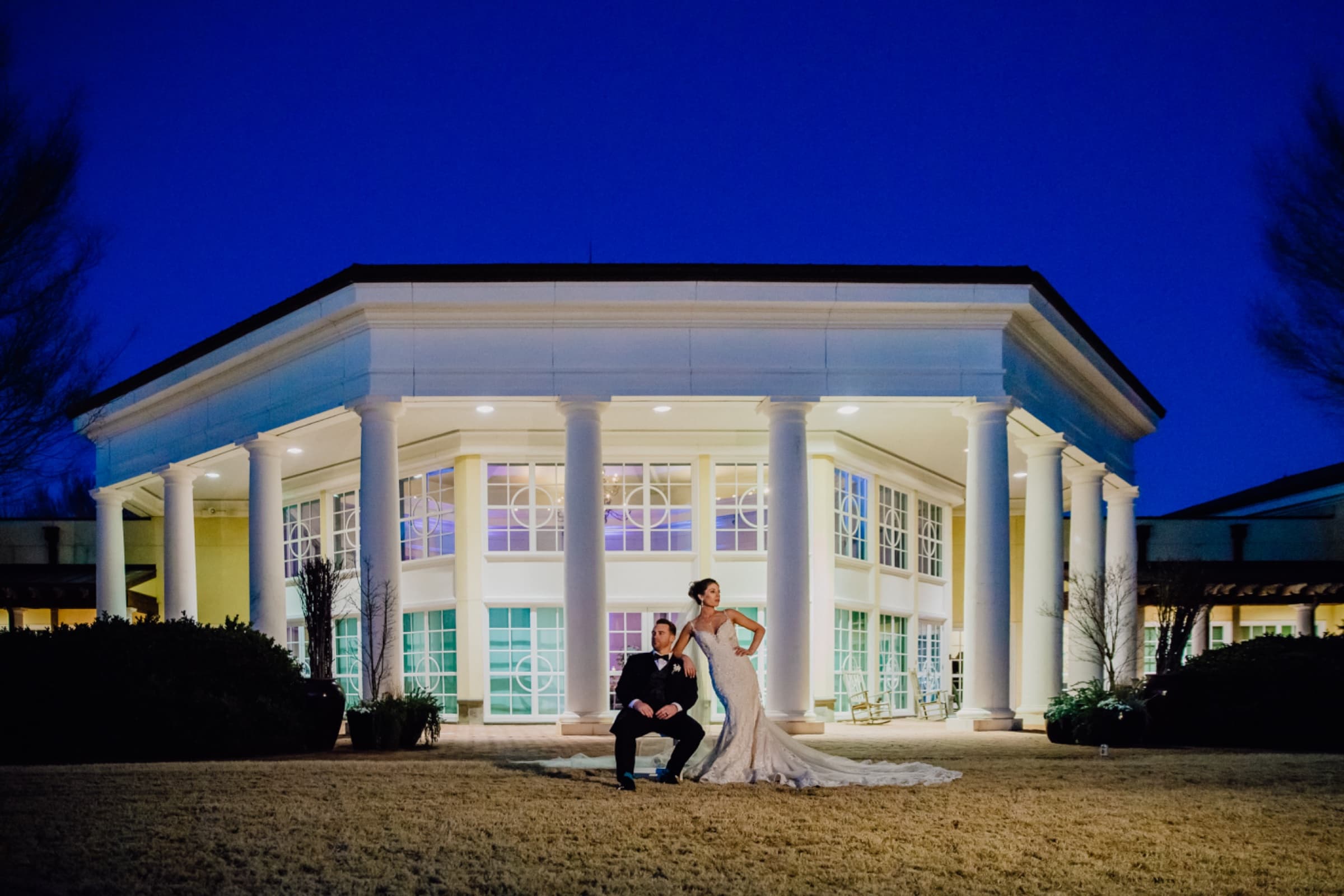 Daniel Stowe Botanical Garden wedding venue in Belmont